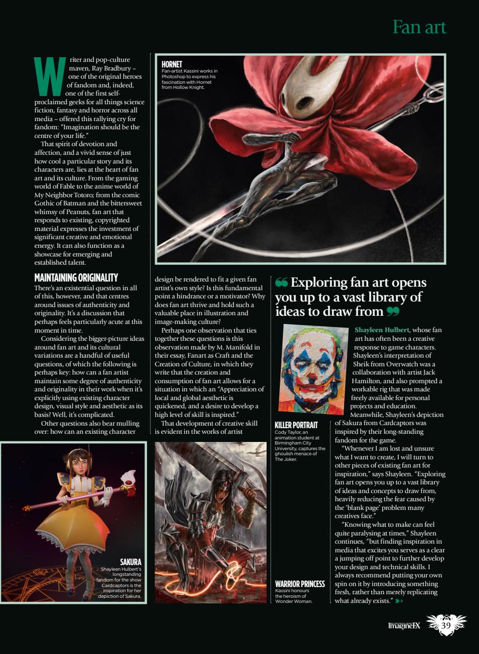 ImagineFX Preview Pages