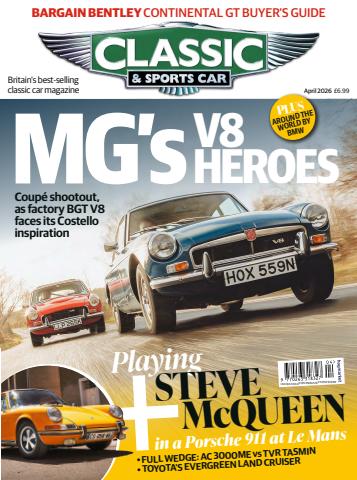 Classic & Sports Car issue Apr-26