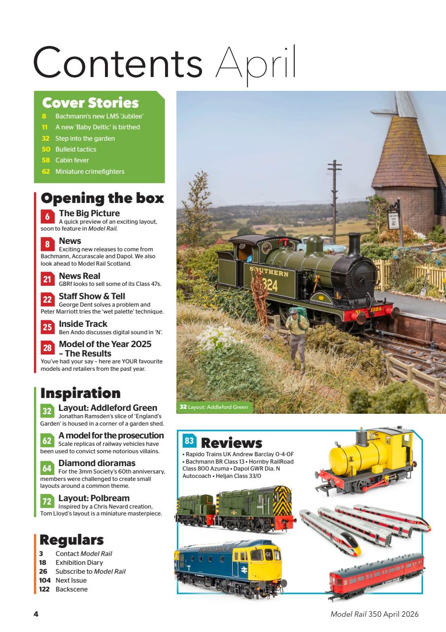 Model Rail Preview Pages