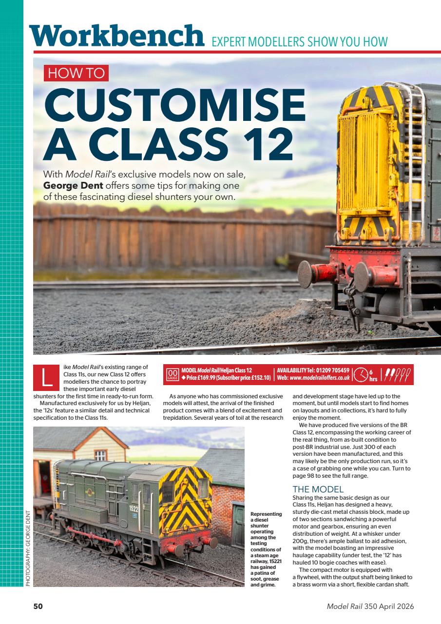 Model Rail Preview Pages