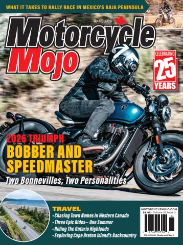 Motorcycle Mojo issue April 2026