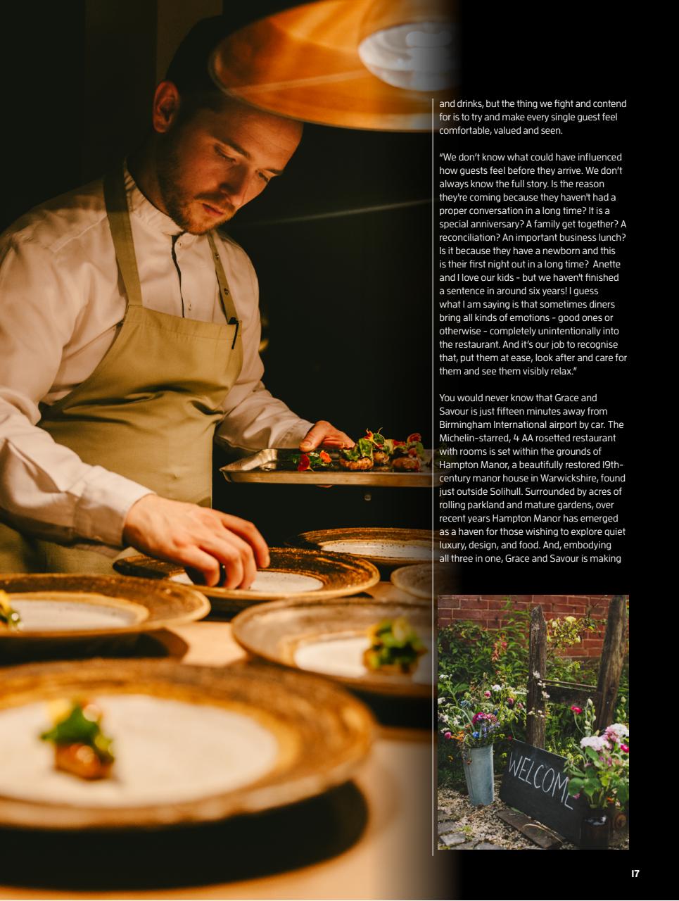 Chef & Restaurant Magazine Preview Pages