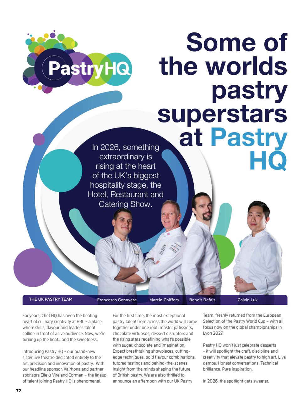 Chef & Restaurant Magazine Preview Pages