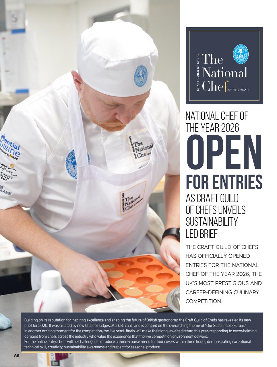 Chef & Restaurant Magazine Preview Pages