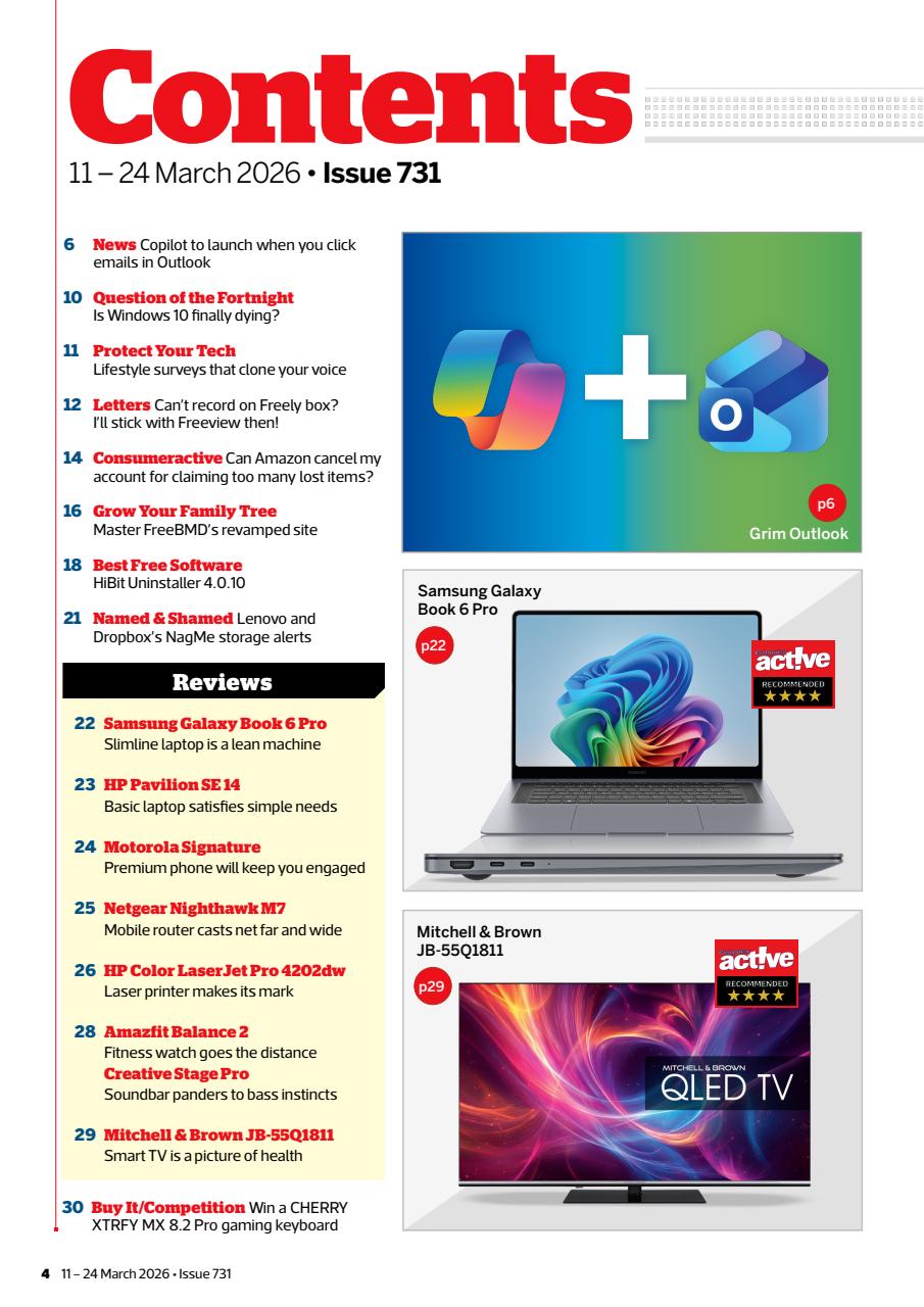 Computer Active Preview Pages