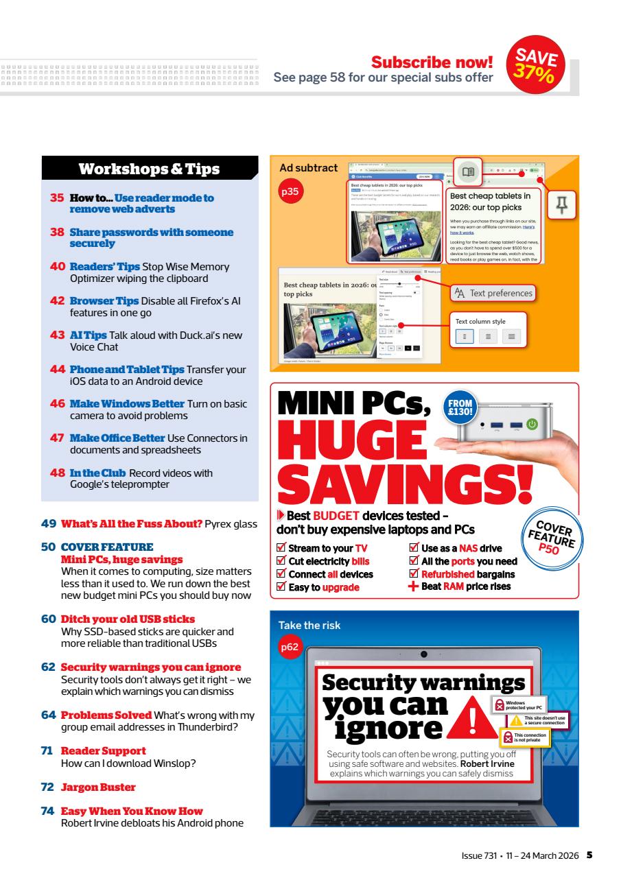 Computer Active Preview Pages