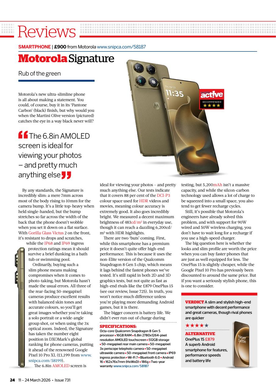 Computer Active Preview Pages