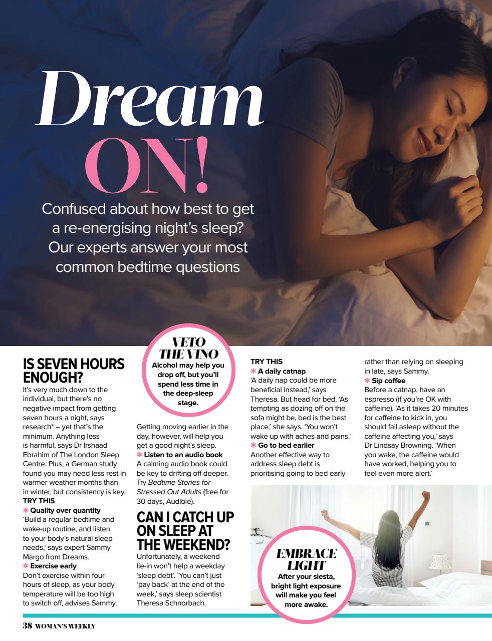 Woman's Weekly Preview Pages