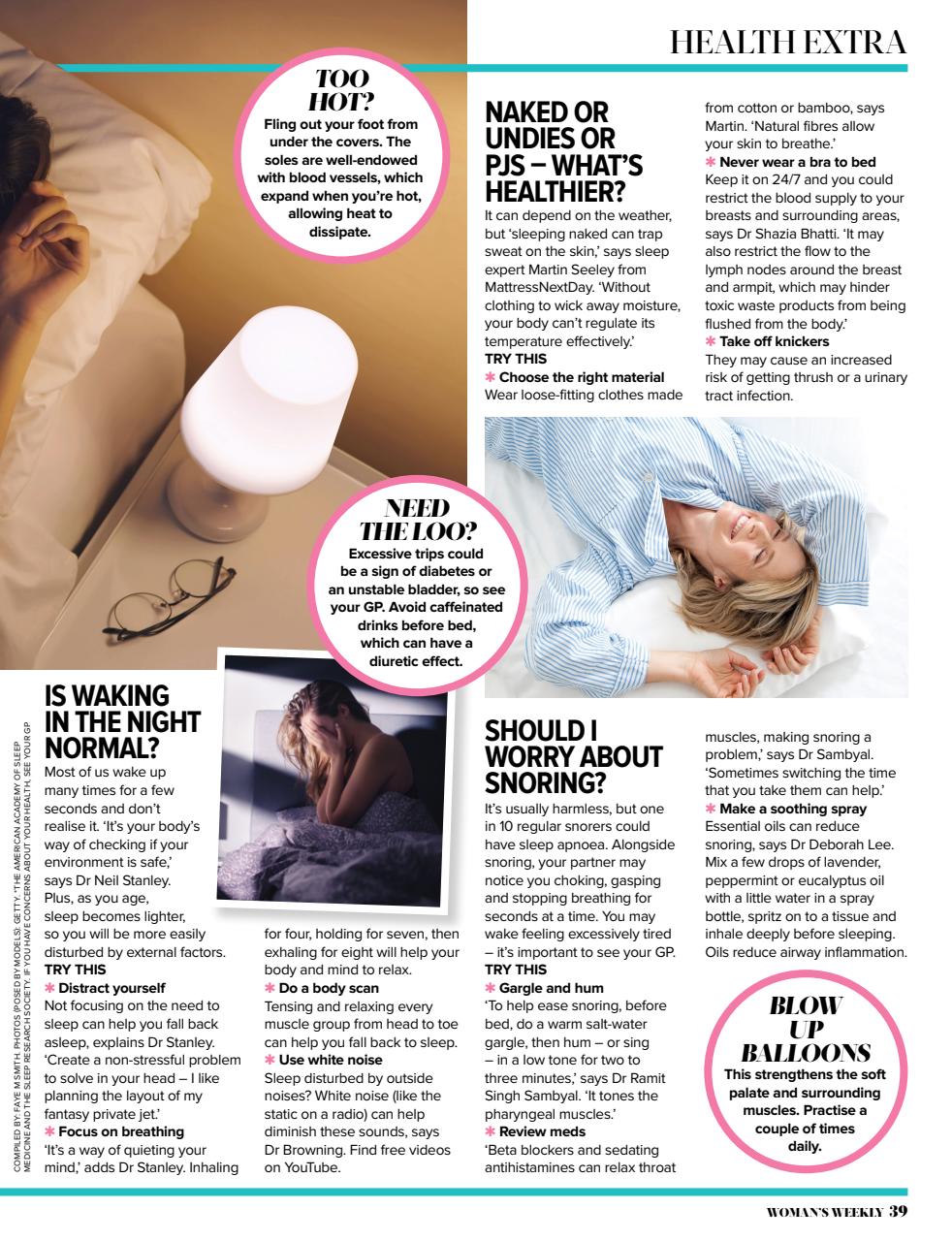 Woman's Weekly Preview Pages