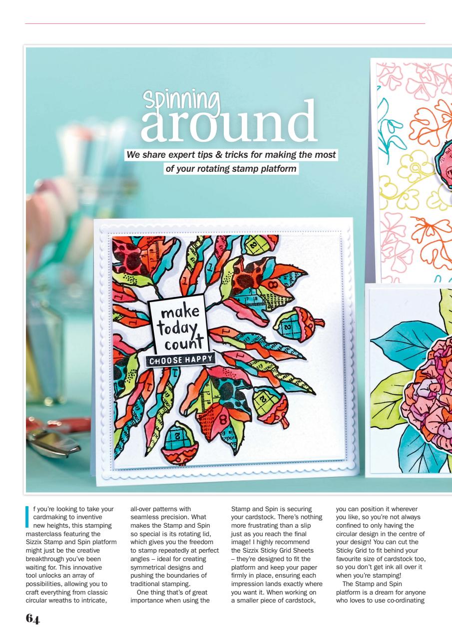 Simply Cards & Papercraft Preview Pages