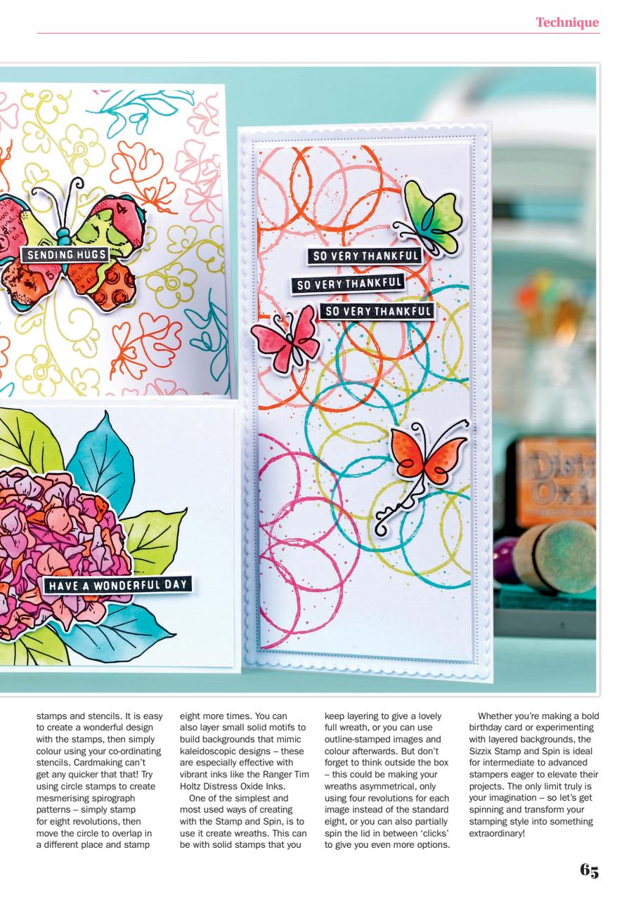 Simply Cards & Papercraft Preview Pages