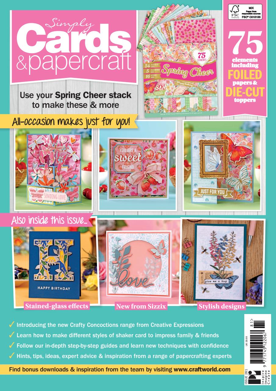 Simply Cards & Papercraft Preview Pages