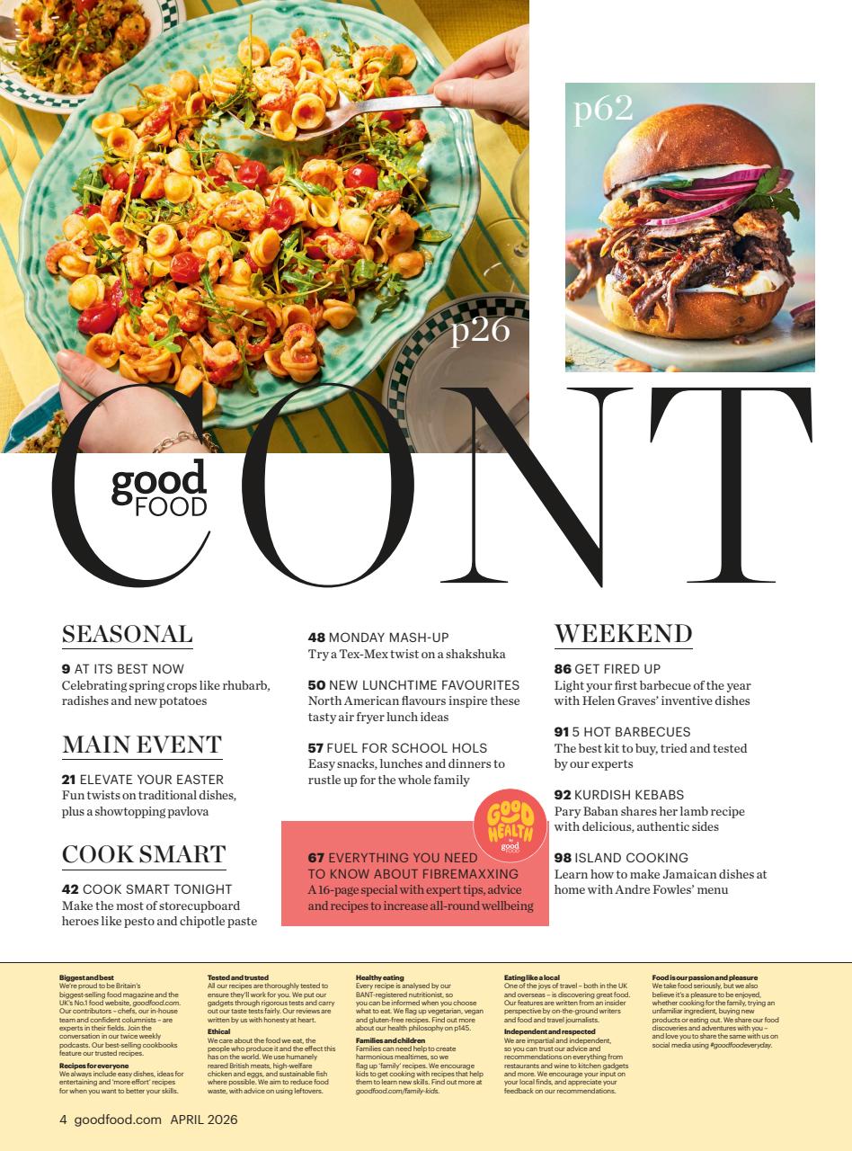 Good Food Magazine Preview Pages