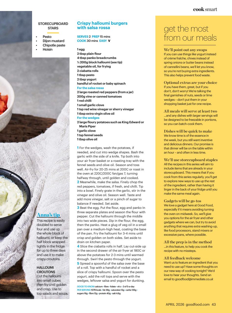 Good Food Magazine Preview Pages