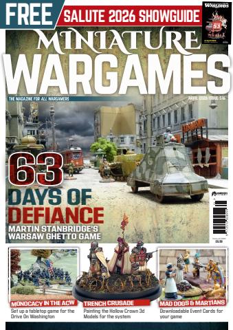 Miniature Wargames issue April 2026