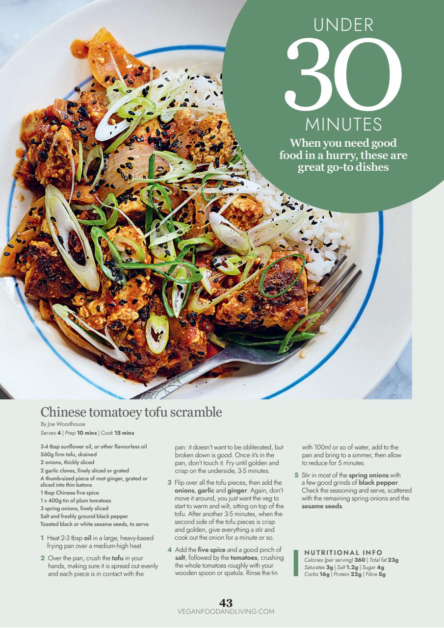 Vegan Food & Living Magazine Preview Pages