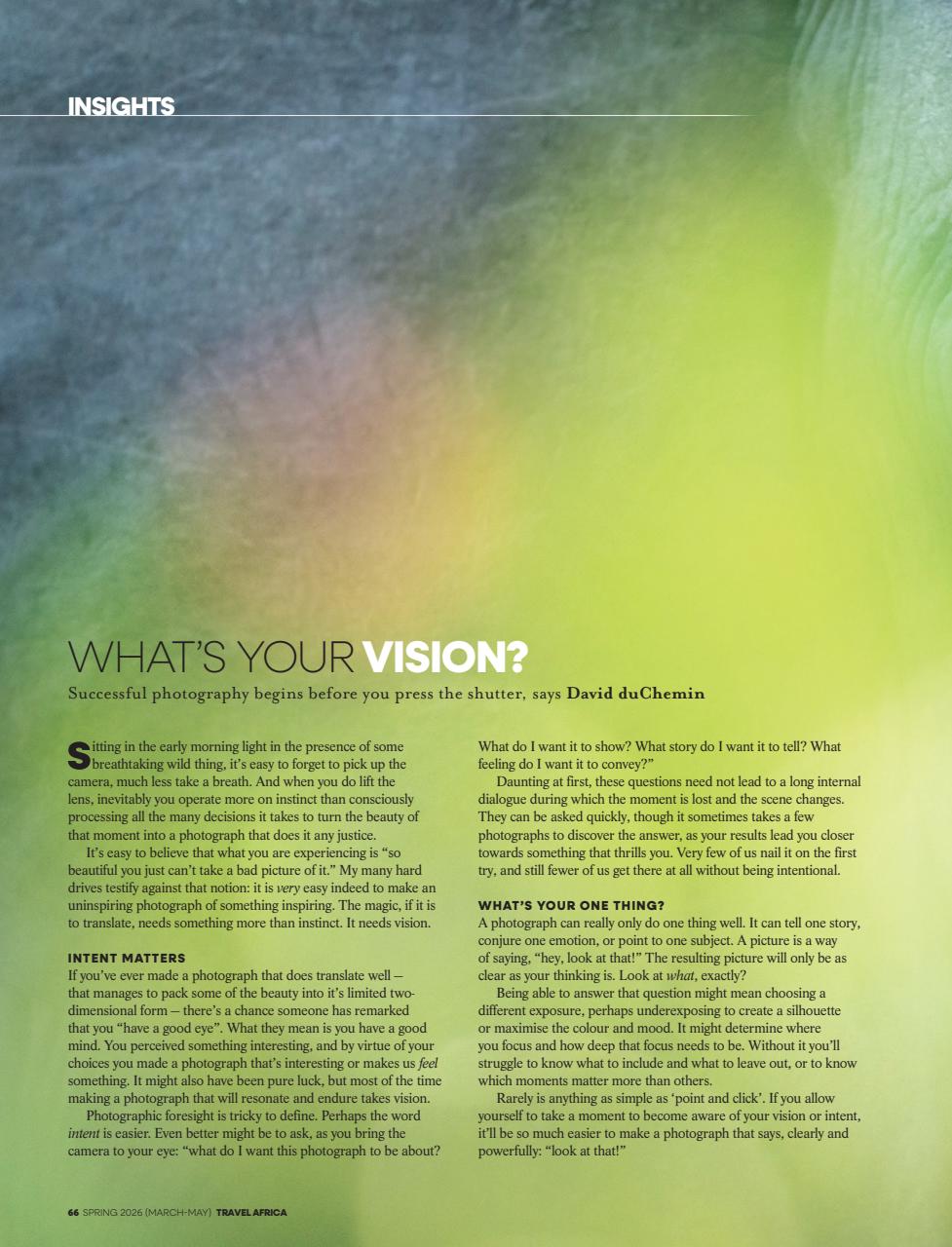 Travel Africa Preview Pages