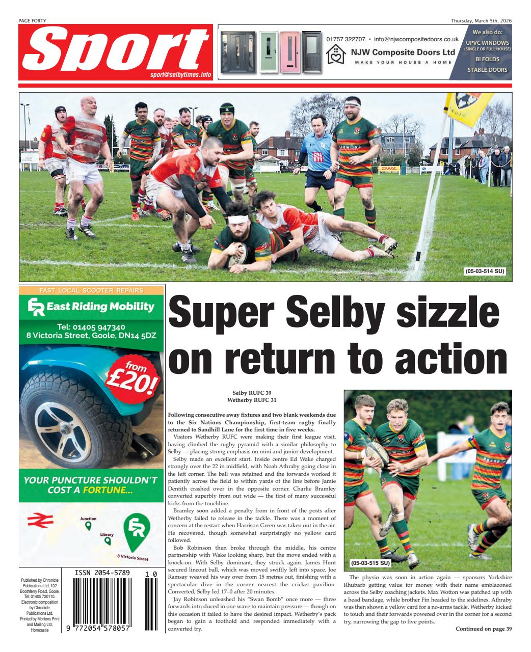 Selby Times Preview Pages