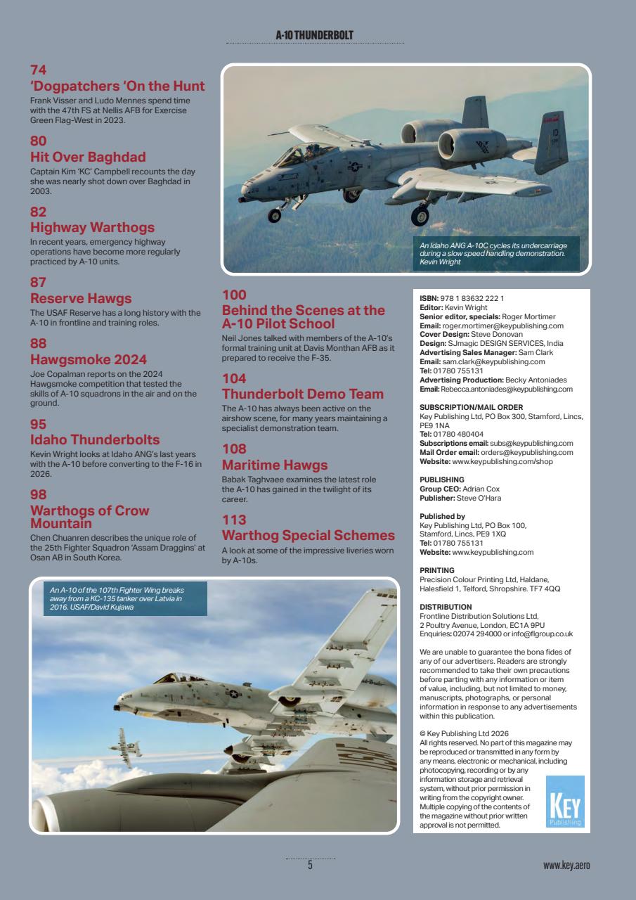 Combat Aircraft Journal Preview Pages