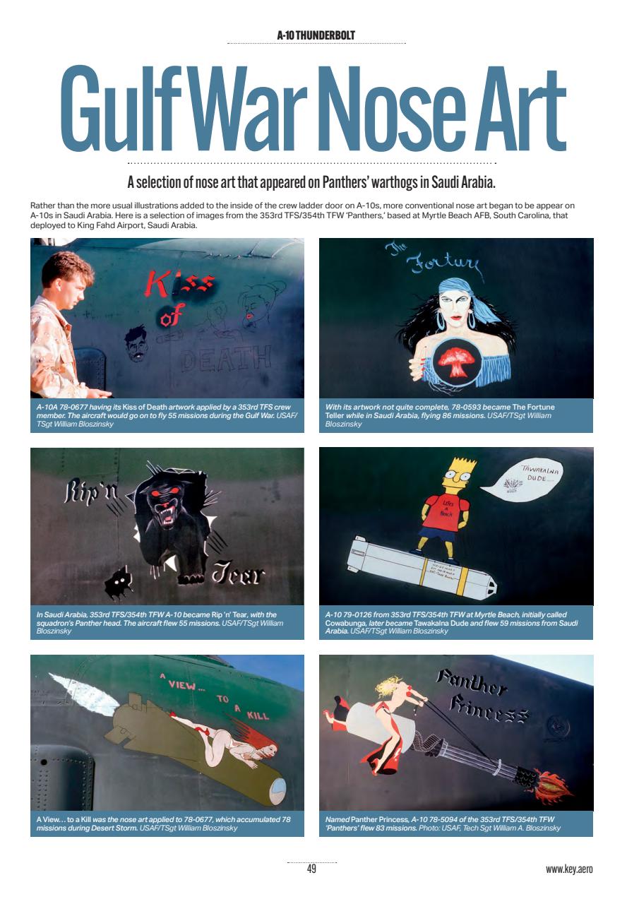 Combat Aircraft Journal Preview Pages