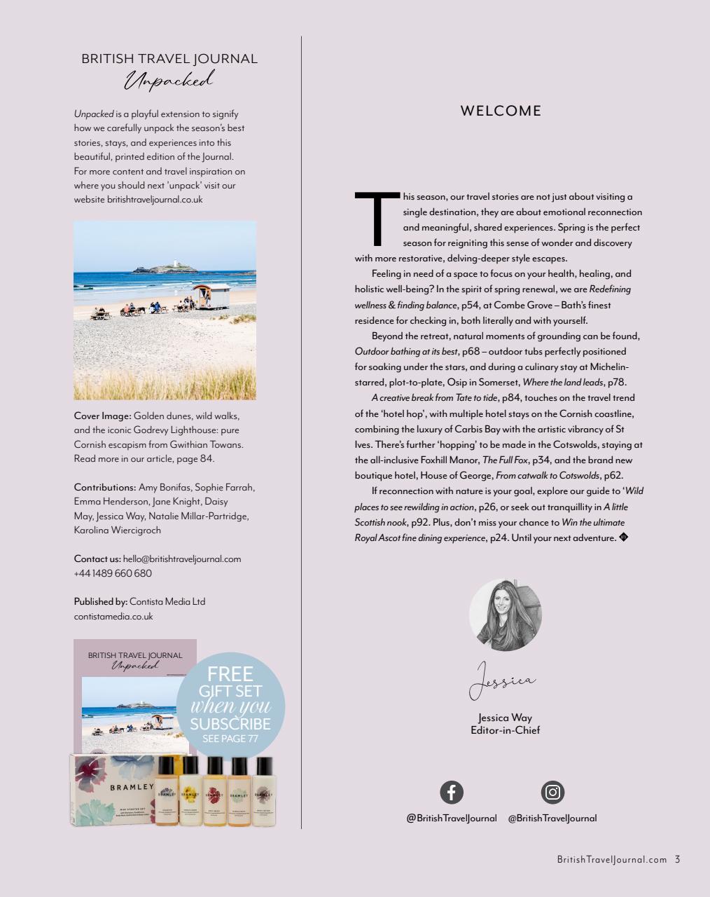 British Travel Journal Preview Pages