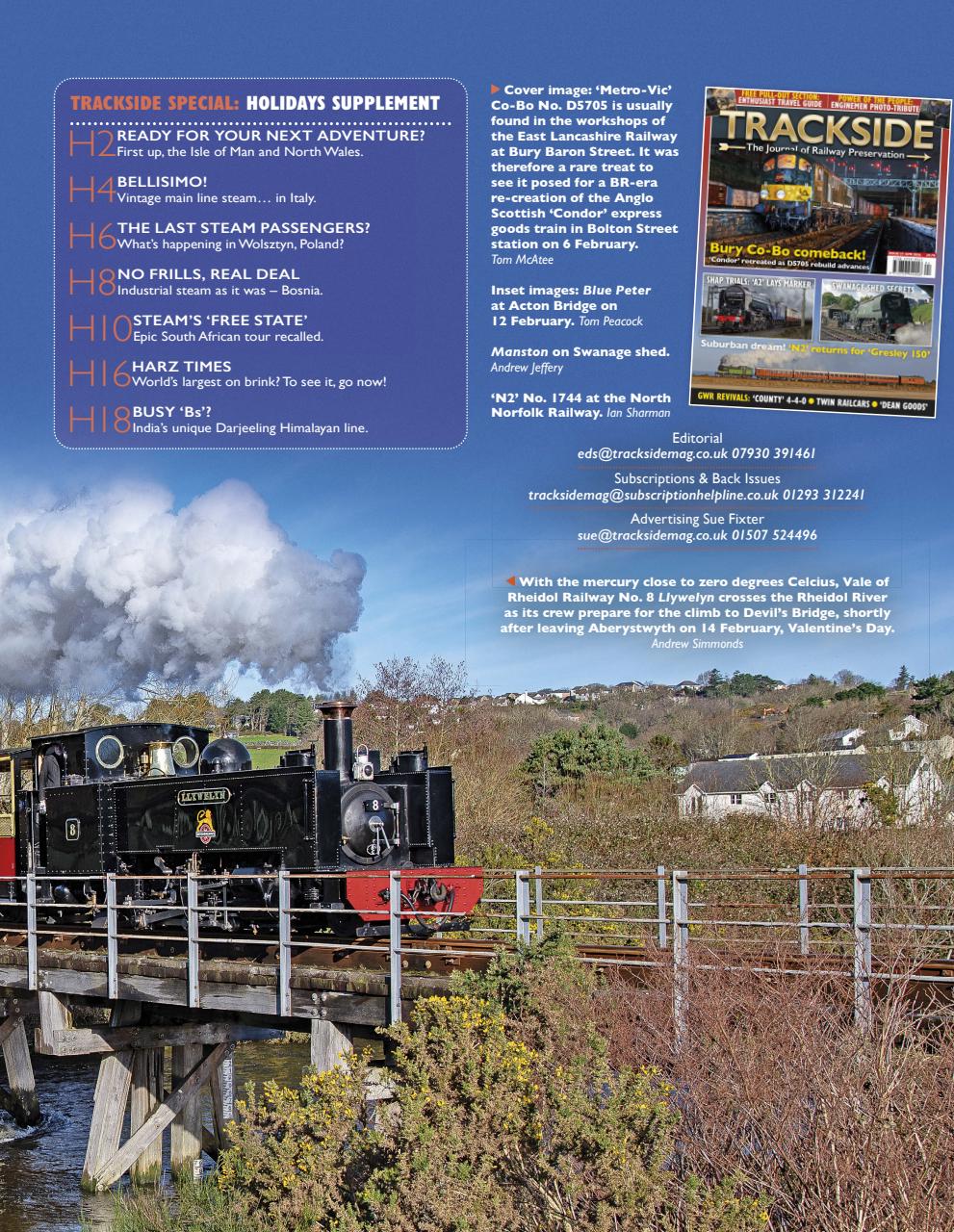 Trackside Preview Pages