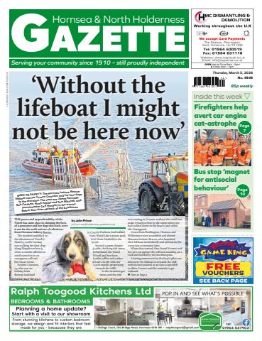 Hornsea Gazette March 5, 2026 issue Hornsea Gazette March 5, 2026