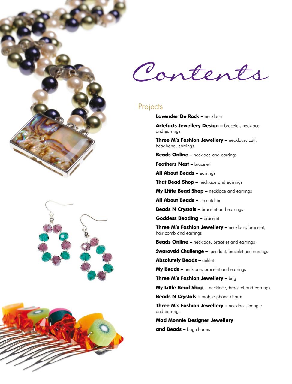 Creative Beading Preview Pages