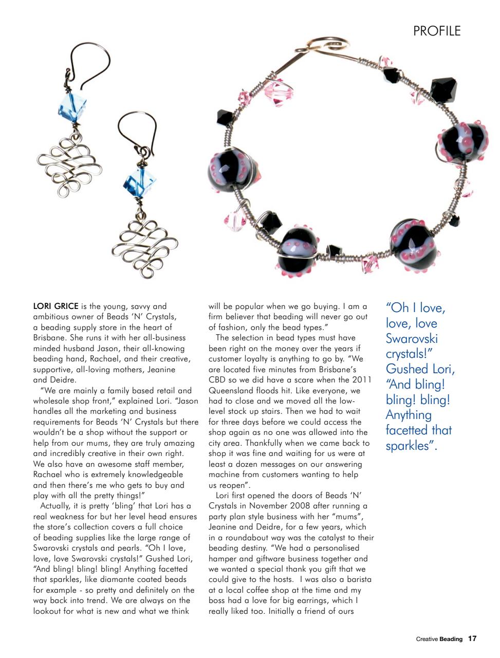 Creative Beading Preview Pages