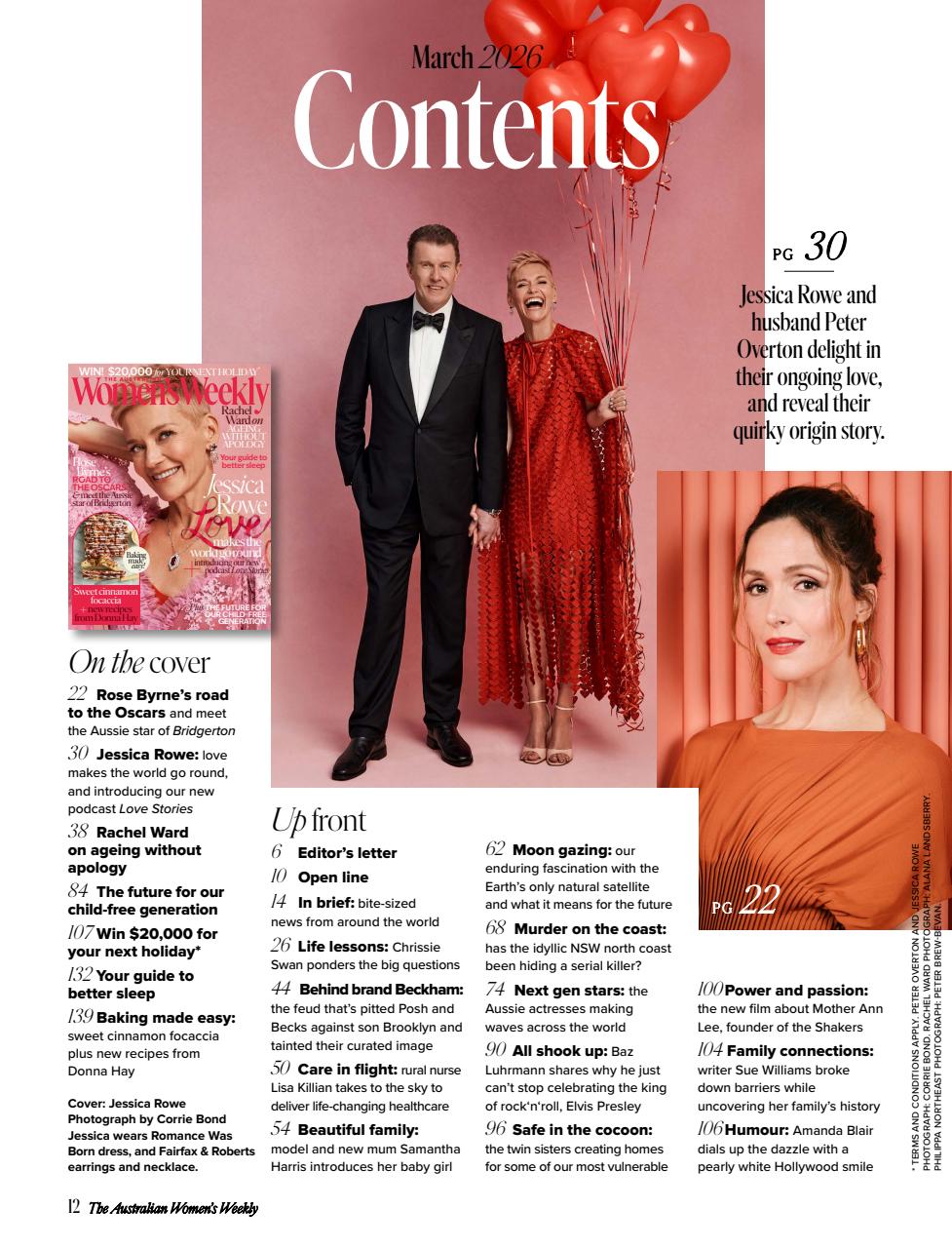 Australian Women's Weekly Preview Pages