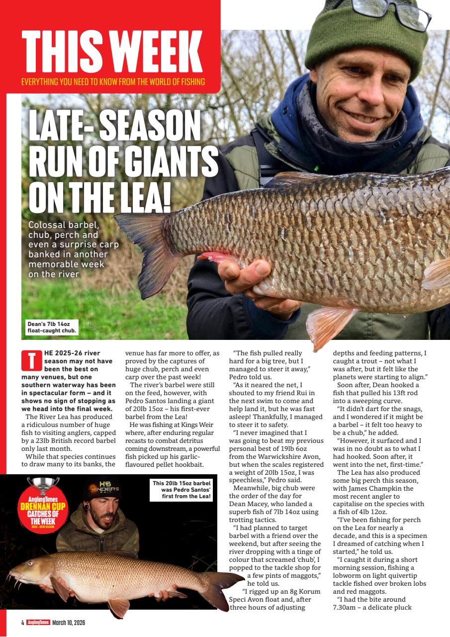 Angling Times Preview Pages