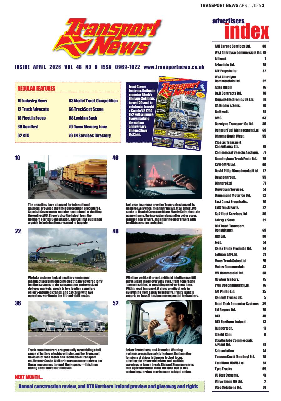Transport News Preview Pages