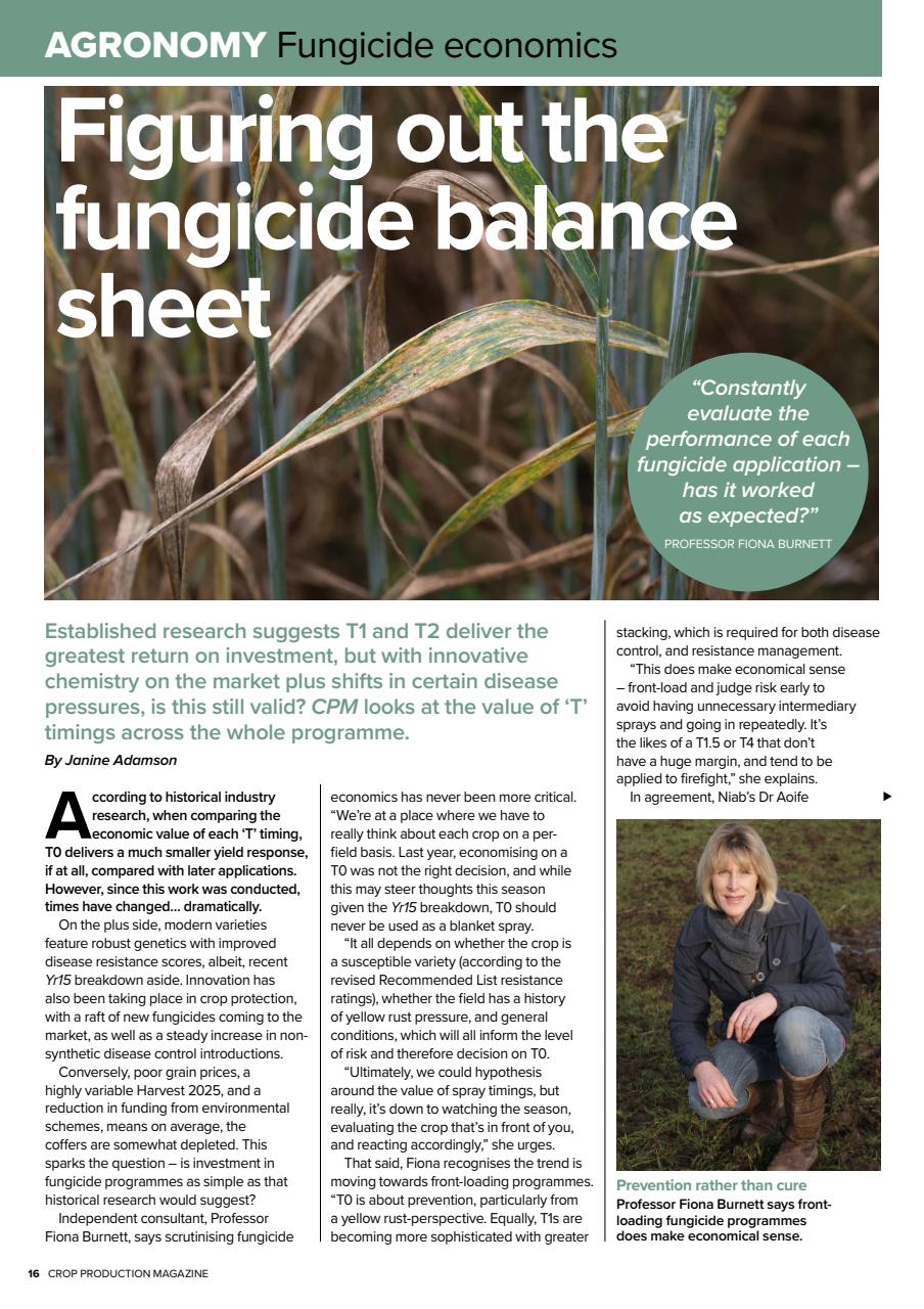 Crop Production Magazine Preview Pages