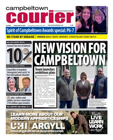Campbeltown Courier issue Friday, March 06, 2026