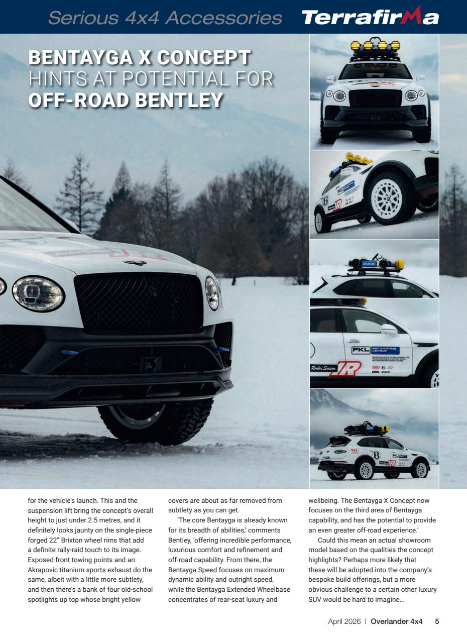 Overlander 4X4 Preview Pages