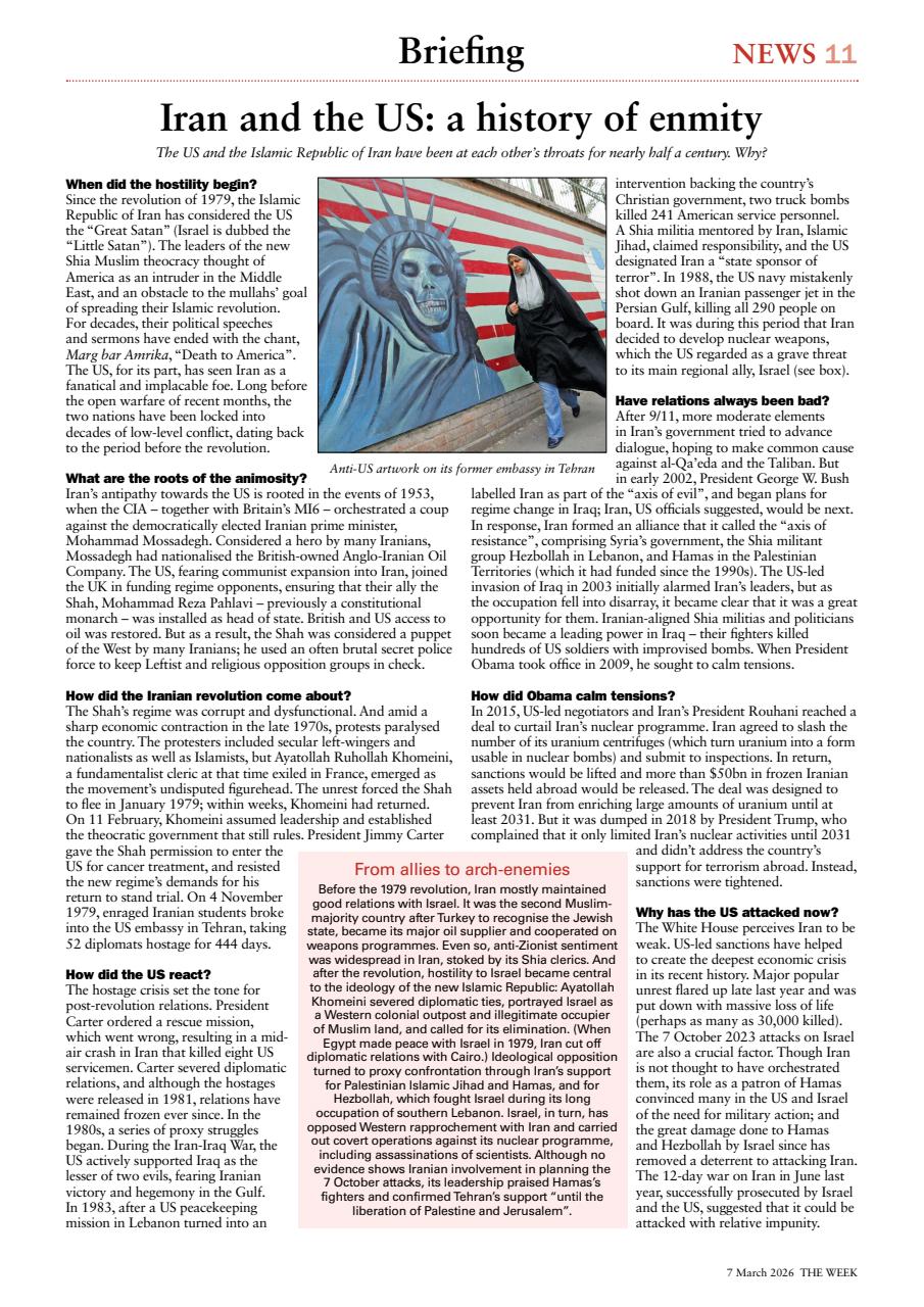 The Week Preview Pages