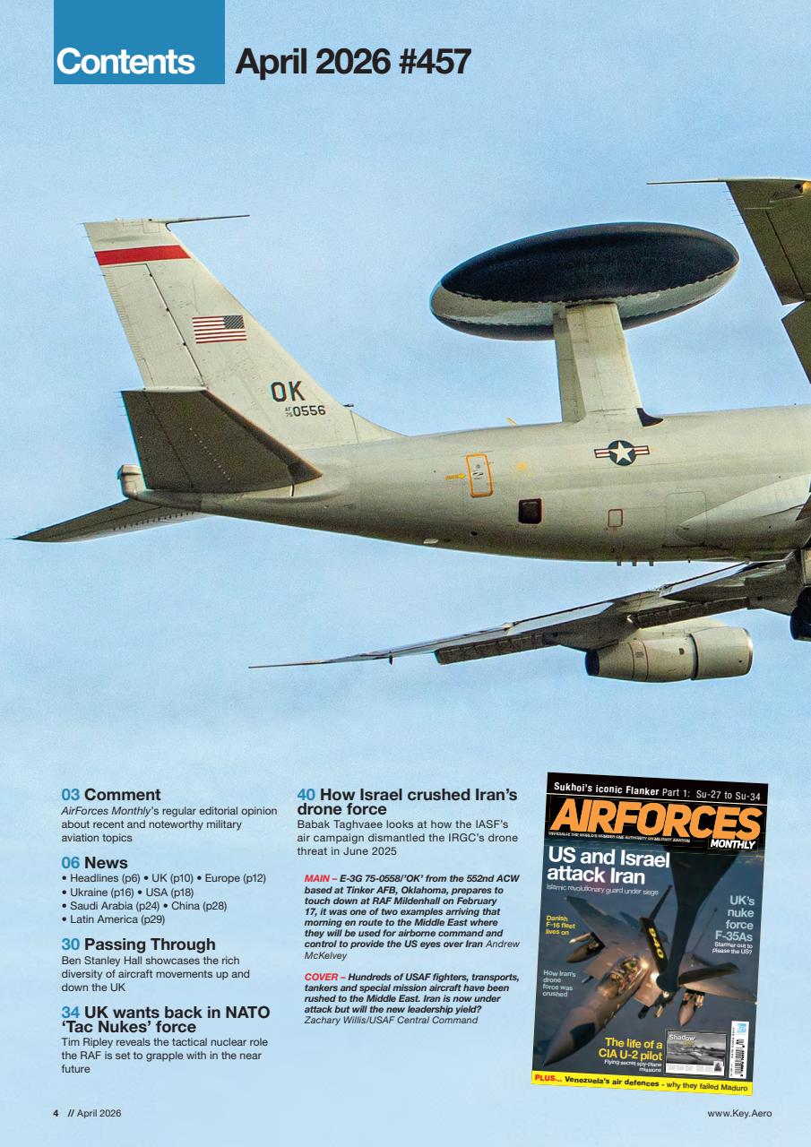 AirForces Monthly Preview Pages