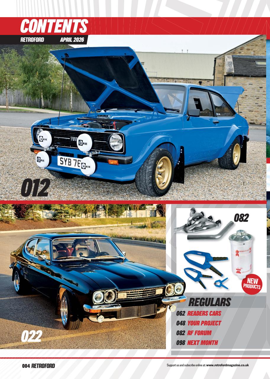 Retro Ford Preview Pages