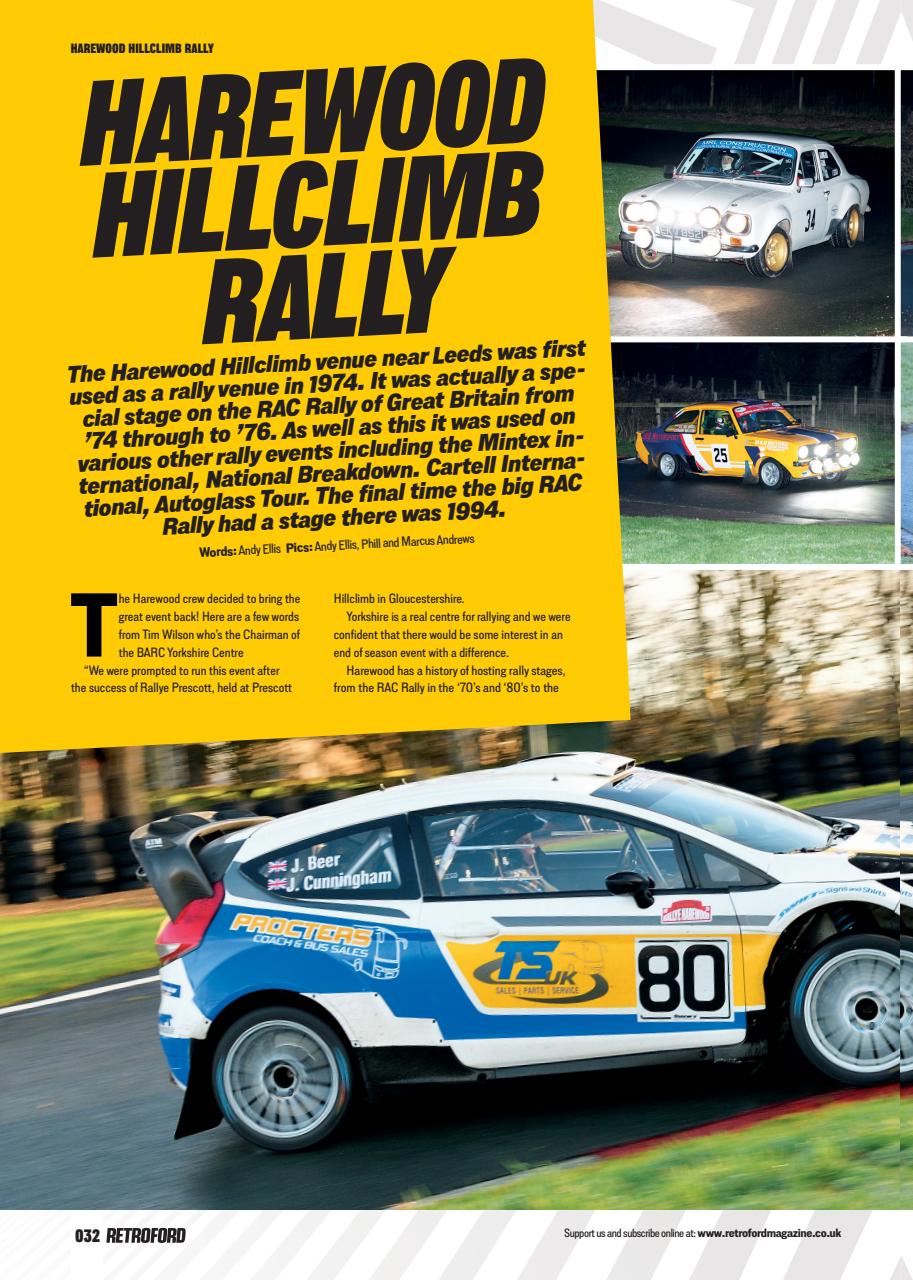 Retro Ford Preview Pages