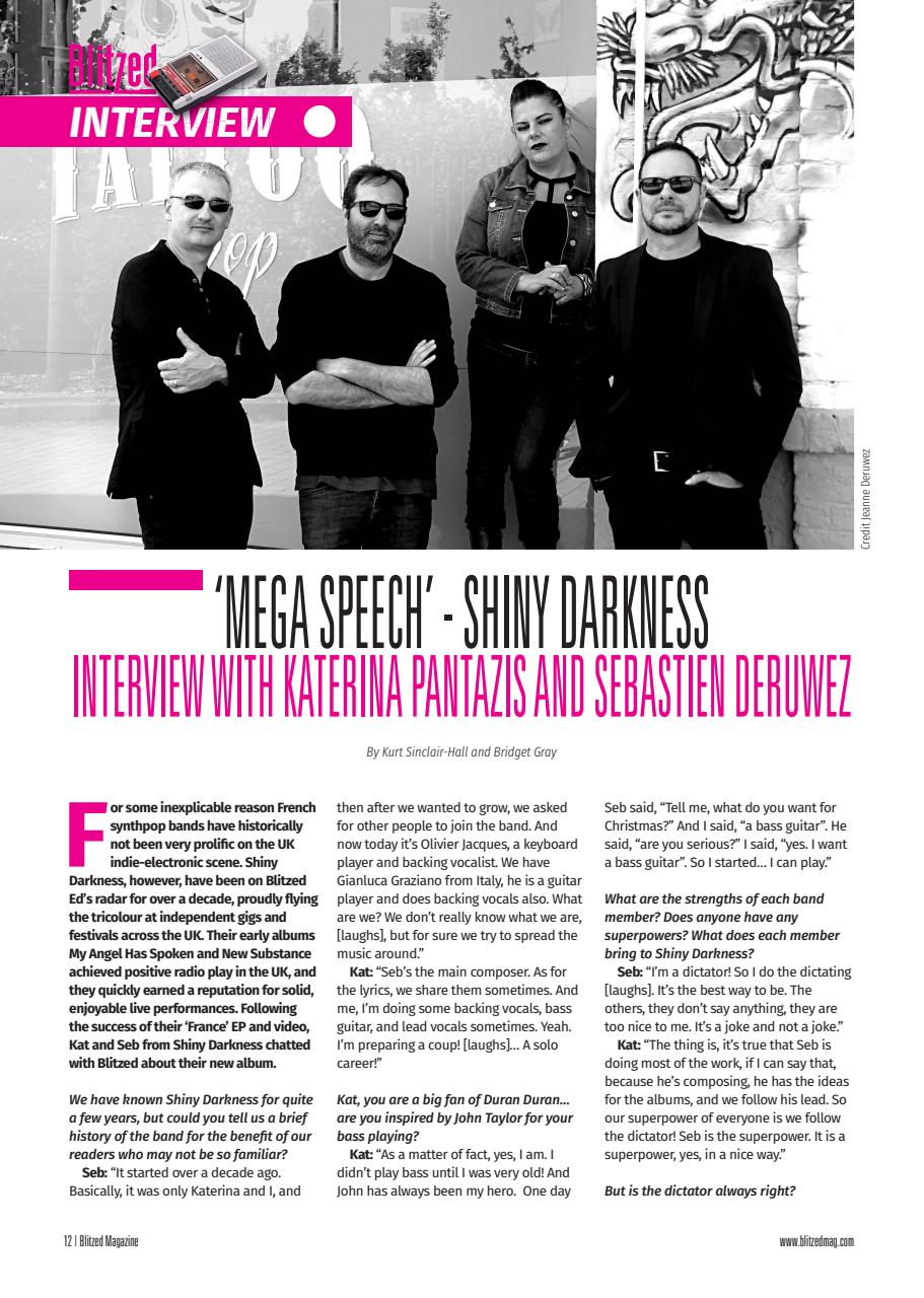 Blitzed Magazine Preview Pages