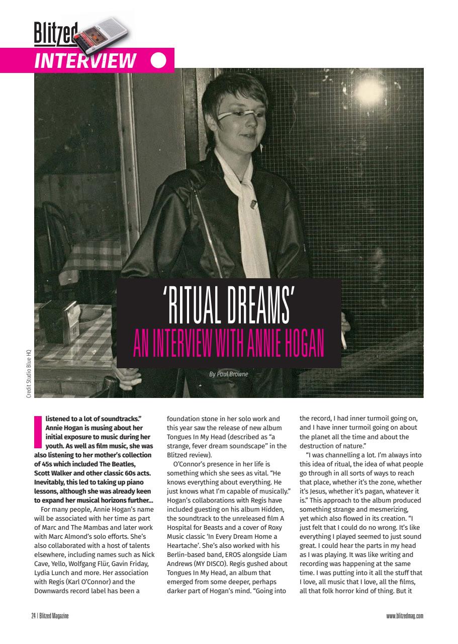 Blitzed Magazine Preview Pages