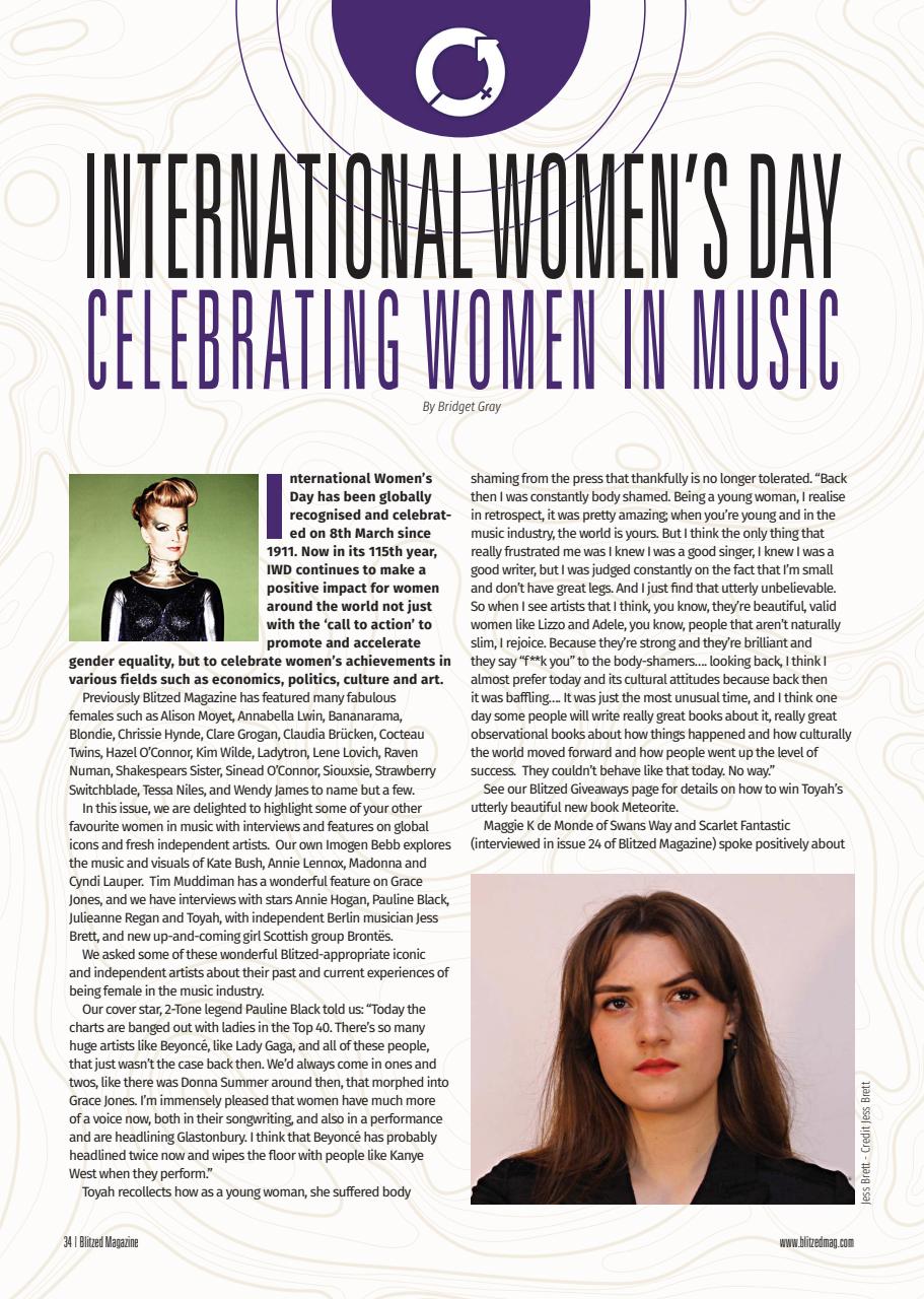 Blitzed Magazine Preview Pages