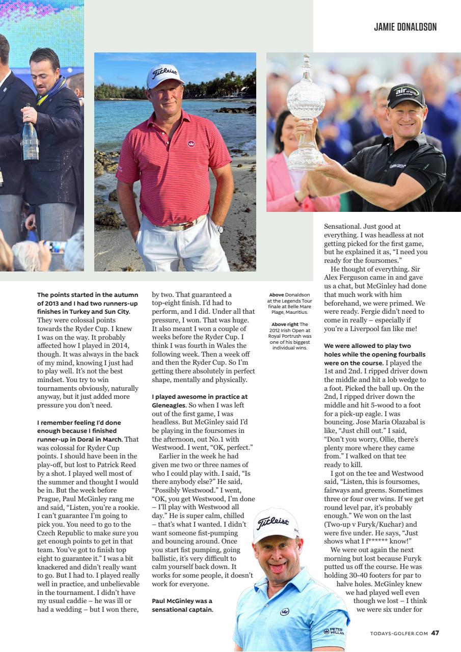 Today's Golfer Preview Pages