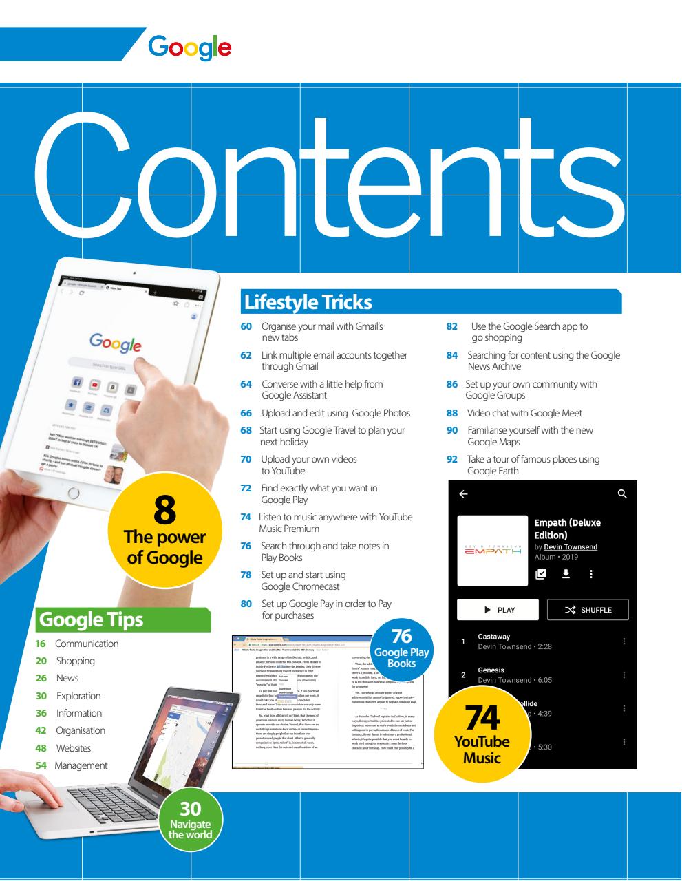 Technology Bookazine Preview Pages