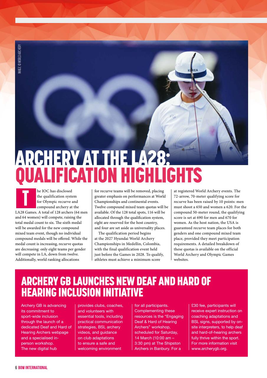 Bow International Preview Pages