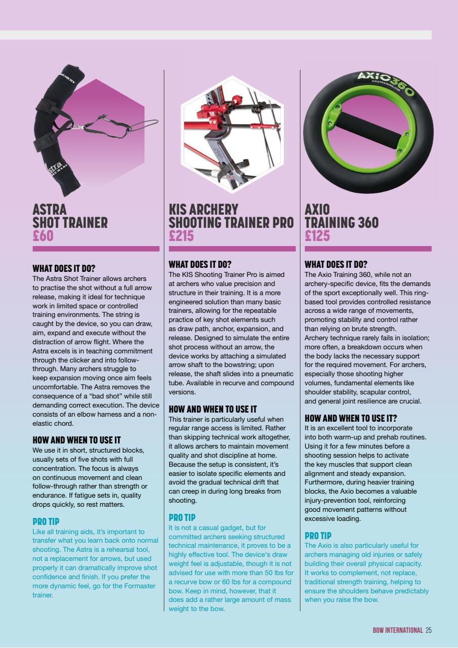 Bow International Preview Pages