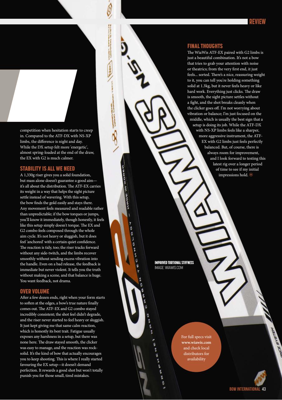 Bow International Preview Pages