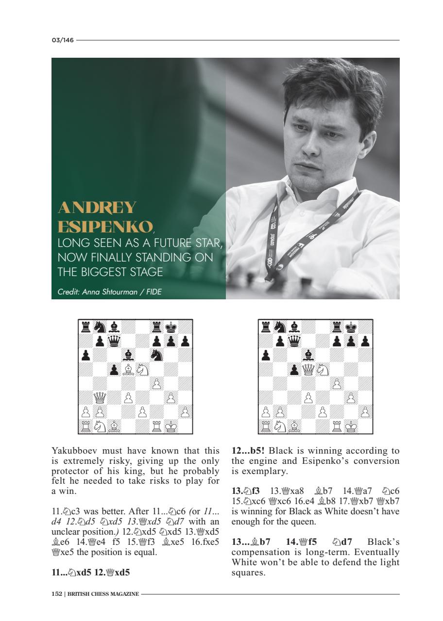 British Chess Magazine Preview Pages