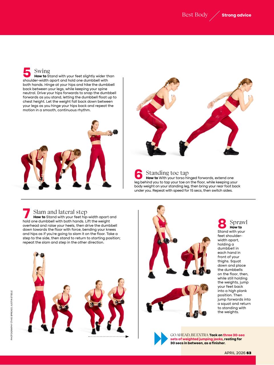 Women's Health Preview Pages