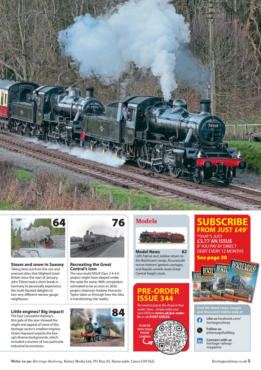 Heritage Railway Preview Pages